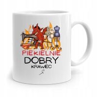 Kubek Prezent Krawcowej Krawca Piekielnie Dobry Z Nadrukiem Ze Zdjęciem