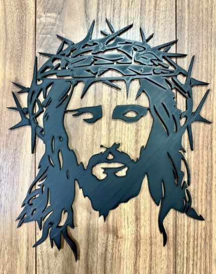 Nowoczesna dekoracja ścienna 3D Jezus - 25 cm zdjęcie 9