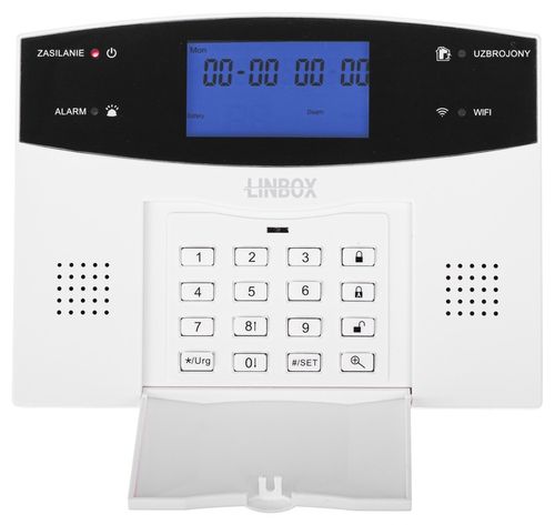 PRZEWODOWY ALARM LCD GSM WIFI TUYA SENIOR GUARD 1 1PIR na Arena.pl