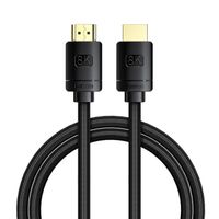 kabel video hdmi high definition series 8k 1m - czarny