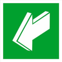 Tabliczka informacyjna piktogram 10x10 cm grawer strzałka