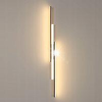 KINKIET SCIENNY LAMPA LED SCIENNA CZARNA NOWOCZESNA DO SALONU 3000K 24W