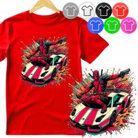 KOSZULKA DZIECIĘCA T-SHIRT - DEAD POOL AVENG.ERS - XXS 98-104