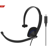 Koss | Słuchawki | CS195 USB | Przewodowe | Nauszne | Mikrofon | Czarne