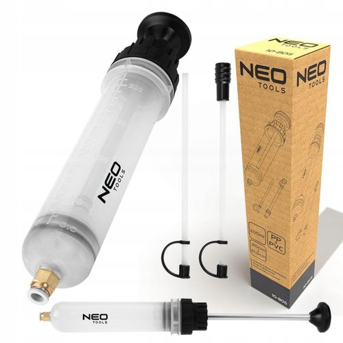 STRZYKAWKA ODSYSARKA OLEJU PŁYN HAMULCOWY PALIWO 200ML WYSYSARKA RĘCZNA NEO na Arena.pl