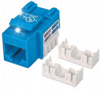 Moduł keystone RJ45 Intellinet 210737 niebieski
