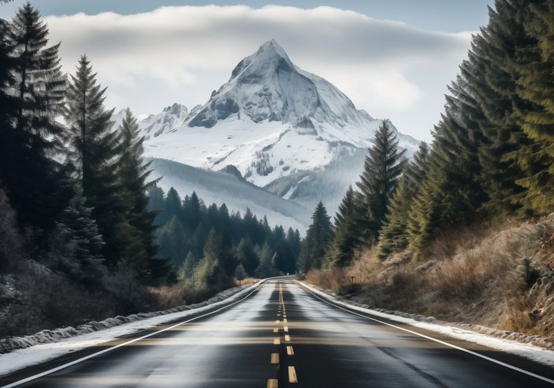 Plakat 100x70cm Odważna Podróż zdjęcie 1