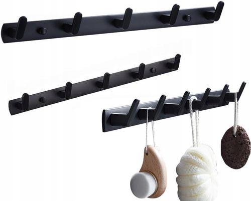 Wieszak na Ubrania Loft Klucze Ścienny Przedpokój na Arena.pl