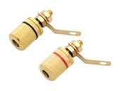 Gniazdo banan ZŁOTE duże t:501 czarne+czerwone