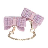 paris collection - leg cuffs - pink