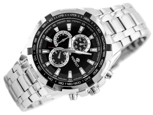 PERFECT - MILTON - silver/black (zp112c) na Arena.pl