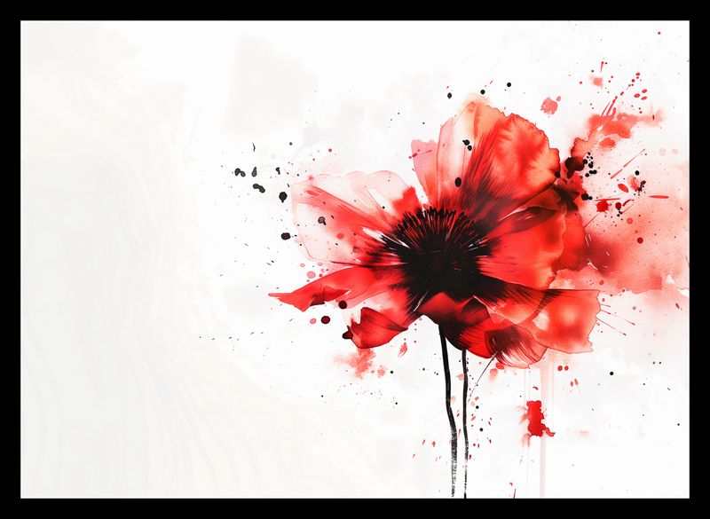 Plakat 35x25cm Płynna Akwarela zdjęcie 2