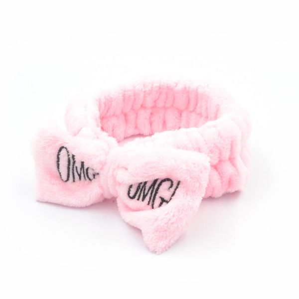 Opaska kosmetyczna różowa OMG zdjęcie 2