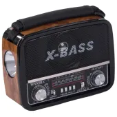 Radio kuchenne przenośne sieciowe na baterie fm/am/sw usb aux tf mp3 retro