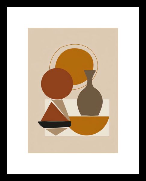 Plakat 13x18cm Geometryczna Utrata zdjęcie 3