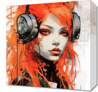 Obraz 40x40cm Rytm Metropolii