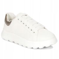 Geox Sneakersy Na Platformie Białe J55MRA 000BC r.38