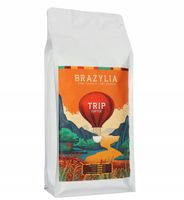 Kawa ziarnista TRIP Coffee Brazylia 100% Arabica 1kg ŚWIEŻO PALONA