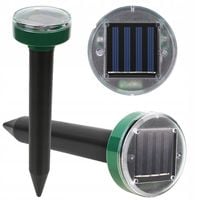 ULTRADŹWIĘKOWY SOLARNY ODSTRASZACZ SZKODNIKÓW GRYZONI KRETY MYSZY SZCZURY