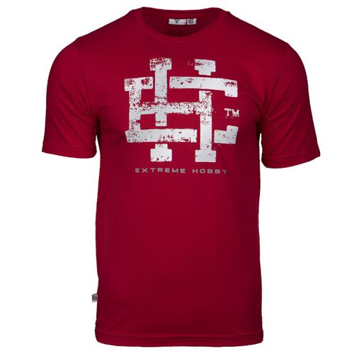 T-shirt BASIC CLASSIC CZERWONY XL na Arena.pl