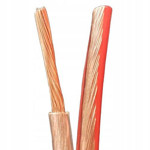 Kabel głośnikowy CCA Cabletech 2 x 1 mm² 100 m przezroczysty na Arena.pl