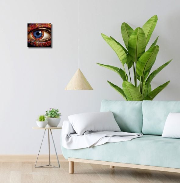 Obraz 20x20cm W Oku Obserwatora zdjęcie 2