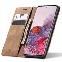 ETUI Z KLAPKĄ DO GALAXY S20+ SKÓRZANE PORTFEL CASE POKROWIEC ZAMYKANE