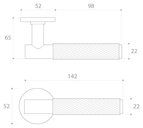 KLAMKA DRZWIOWA PREMIUM TIME R SL KOLOR CZARNY na Arena.pl