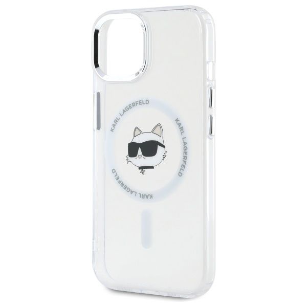 Etui Karl Lagerfeld do iPhone 15 Plus, iPhone 14 Plus, Biały, MagSafe zdjęcie 6