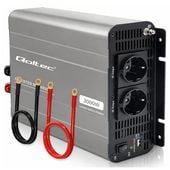 Qoltec przetwornica 12V/230V 1500W MS