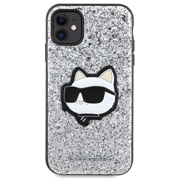 Etui Karl Lagerfeld do iPhone 11, iPhone XR, Srebrny zdjęcie 3
