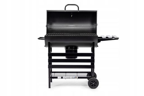 ACTIVA GRILL WĘGLOWY OGRODOWY BECZKA Z RUSZTEM ŻELIWNYM I POKROWCEM na Arena.pl