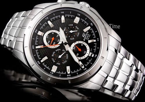 Casio EDIFICE -  TIGRAN EF-328D-1AVEF 10BAR + PUDEŁKO na Arena.pl