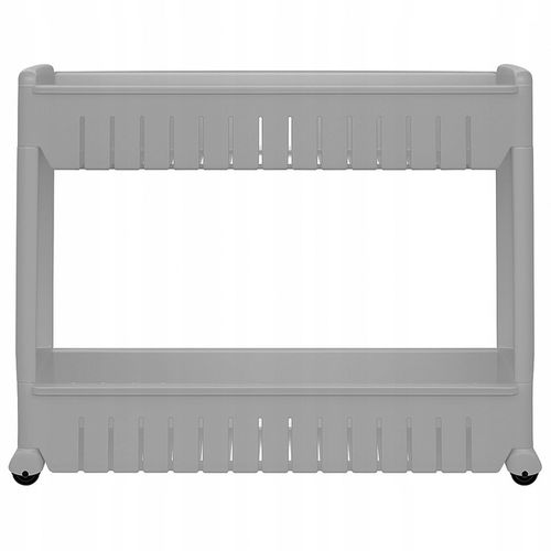 SZAFKA NA KÓŁKACH SKŁADANA WĄSKA PÓŁKA KUCHENNA ŁAZIENKOWA REGAŁ MOBILNY na Arena.pl