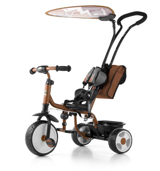 Milly Mally Rowerek Boby Deluxe Brown zdjęcie 1