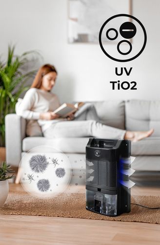 DUŻY OSUSZACZ POWIETRZA POCHŁANIACZ WILGOCI OCZYSZCZACZ XXL CICHY + na Arena.pl