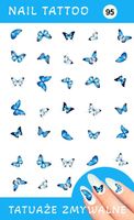 Tatuaże na paznokcie (zmywalne)