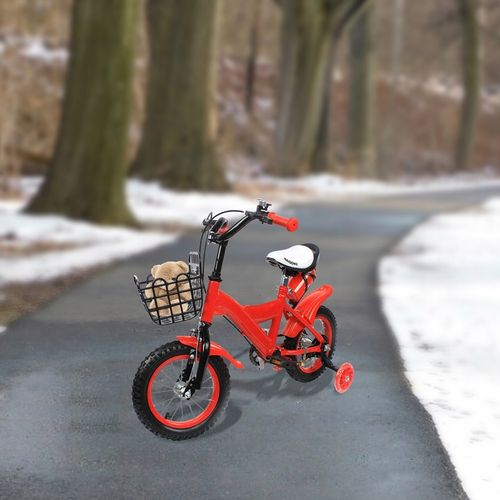 Rower dziecięcy 12 cali czerwony na Arena.pl