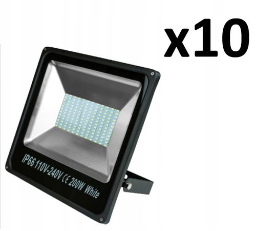10x NAŚWIETLACZ HALOGEN 200W na Arena.pl