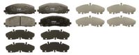 KLOCKI HAMULCOWE PRZÓD GDB1944 TRW CHRYSLER FIAT