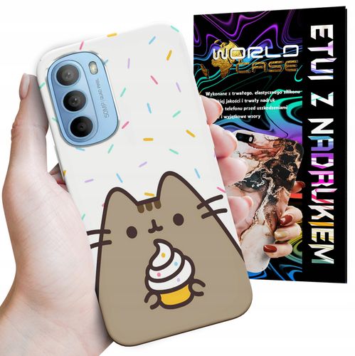 ETUI CASE DO MOTOROLA MOTO G52 / G82 - SŁODKI KOTEK KOT OBUDOWA PLECKI na Arena.pl