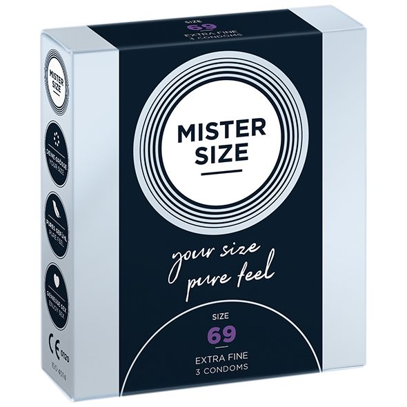 Mister.size Condoms 69 Mm 3 Pieces zdjęcie 2