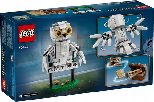 KLOCKI LEGO HARRY POTTER 76425 HEDWIGA Z WIZYTĄ PRIVET DRIVE 4 LIST + TORBA na Arena.pl