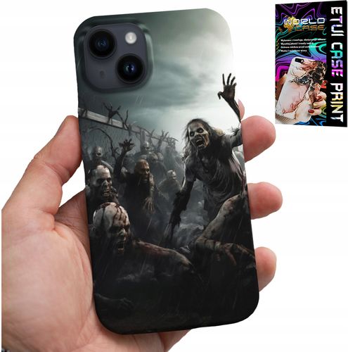 ETUI DO IPHONE 15 PLUS - ZOMBI ZOMBIE ŻYWE TRUPY THE WALKING DEAD na Arena.pl
