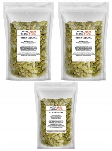 DYNIA ŁUSKANA 2,5kg Pestki dyni naturalne świeże na Arena.pl