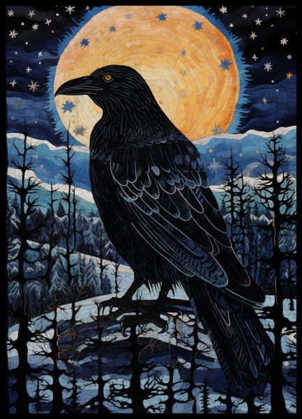 Plakat 50x70cm Kruczy Mąciciel zdjęcie 2