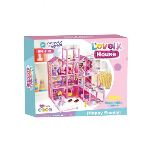 WOOPIE Mega Willa Domek dla Lalek LOVELY HOUSE 194 el. na Arena.pl