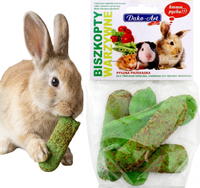 DAKO-ART Biszkopty Warzywne przysmak królika gryzoni ptaków papugi 50g