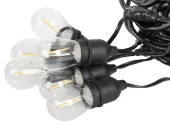 Girlanda łańcuch świetlny 10x led e27 lampki oświetlenie ogrodowe do ogrodu