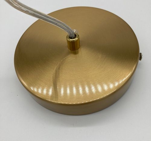Lampa wisząca U-SHAPE mosiądz 60 cm na Arena.pl